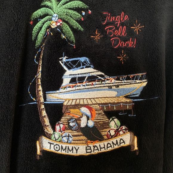 Tommy Bahama Thick Terry Spa Bath Robe - Picture 2 of 9